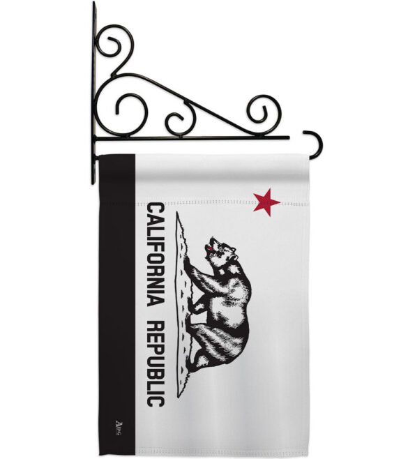 Black & White California - States Americana Vertical Impressions Decorative Flags HG140998 Made In USA - Image 8