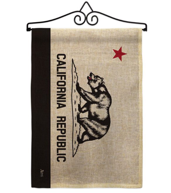Black & White California - States Americana Vertical Impressions Decorative Flags HG140998 Made In USA - Image 19