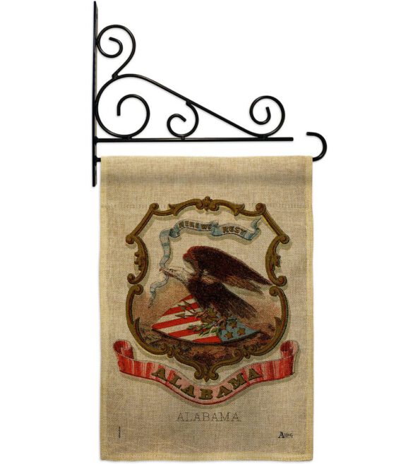 Coat of arms of Alabama - States Americana Vertical Impressions Decorative Flags HG141208 Made In USA - Image 38
