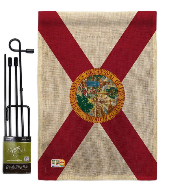 Florida - States Americana Vertical Impressions Decorative Flags HG191510 Made In USA - Image 9