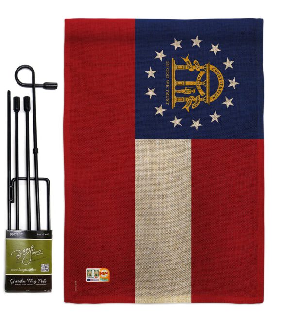 Georgia - States Americana Vertical Impressions Decorative Flags HG191511 Made In USA - Image 9