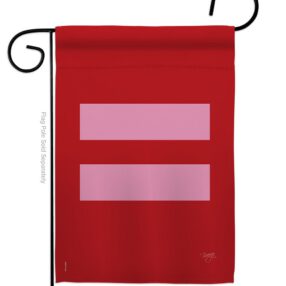 Equality - Support Inspirational Vertical Impressions Decorative Flags HG115087 Made In USA