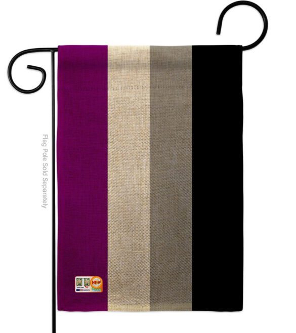 Asexua - Support Inspirational Vertical Impressions Decorative Flags HG148002 Made In USA - Image 9