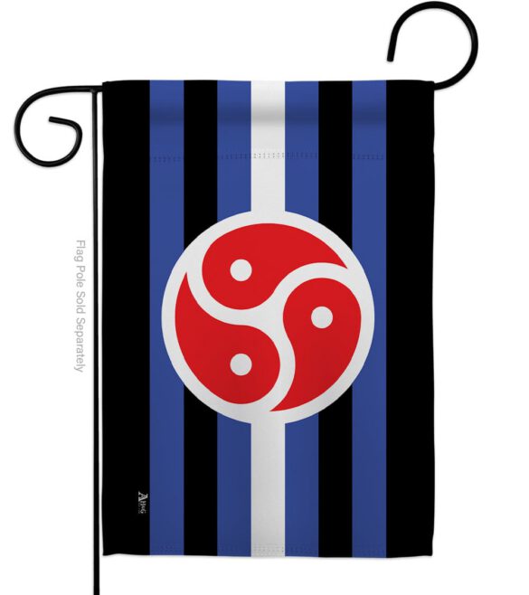 BDSM rights - Support Inspirational Vertical Impressions Decorative Flags HG148003 Made In USA - Image 2