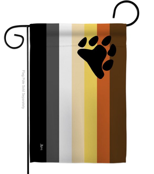 Bear Brotherhood - Support Inspirational Vertical Impressions Decorative Flags HG148004 Made In USA