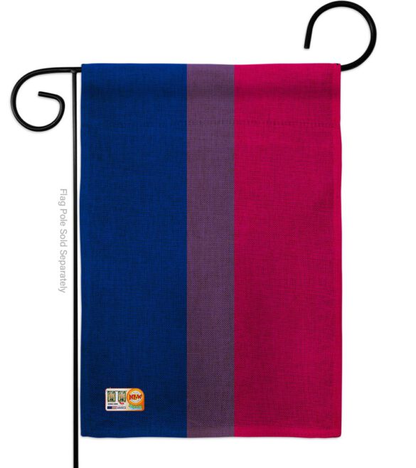 Bisexual - Support Inspirational Vertical Impressions Decorative Flags HG148005 Made In USA - Image 8