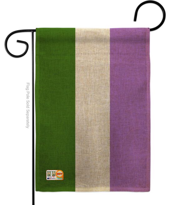 Genderqueer pride - Support Inspirational Vertical Impressions Decorative Flags HG148009 Made In USA - Image 8