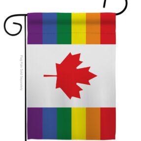 Canada Pride - Support Inspirational Vertical Impressions Decorative Flags HG148669 Made In USA