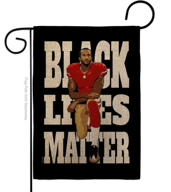 Black Lives Anti Racism - Support Inspirational Vertical Impressions Decorative Flags HG170015 Made In USA - Image 11