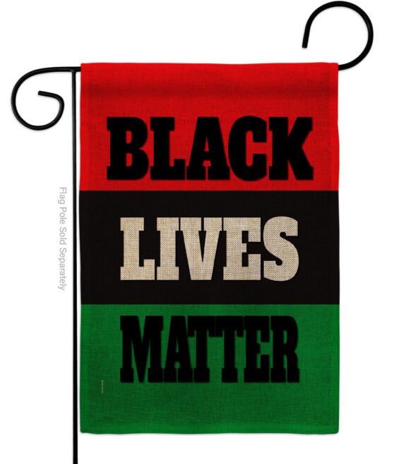 Black Lives Awareness - Support Inspirational Vertical Impressions Decorative Flags HG170020 Made In USA - Image 11
