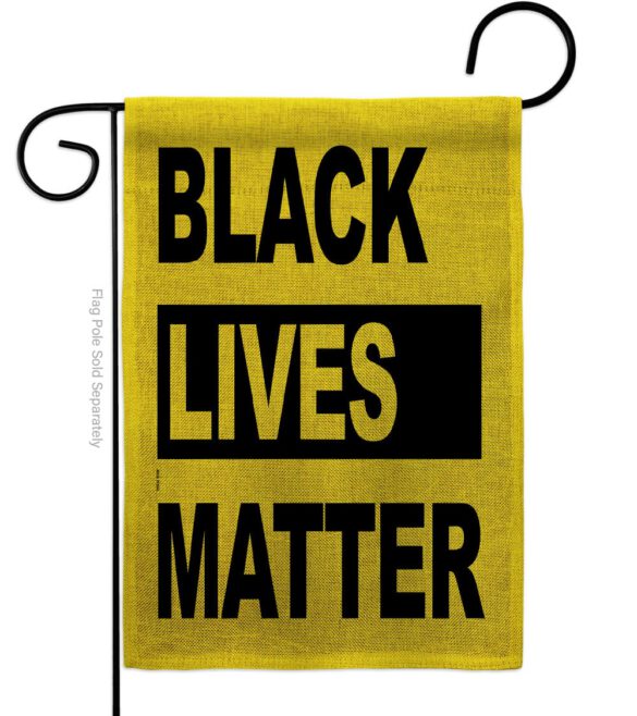 Black Lives Movement - Support Inspirational Vertical Impressions Decorative Flags HG170049 Made In USA - Image 11