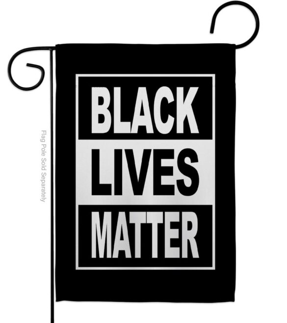 Can't Breathe BLM - Support Inspirational Vertical Impressions Decorative Flags HG170052 Made In USA