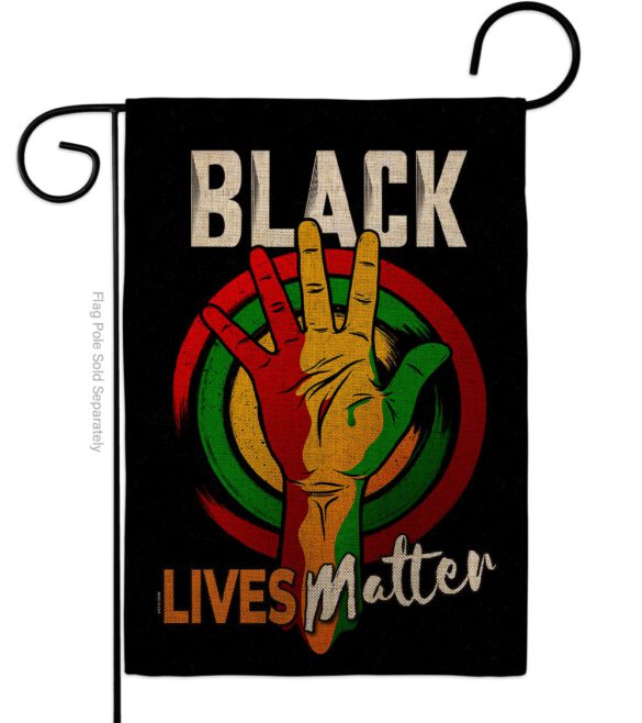 Black Freedom Civil  - Support Inspirational Vertical Impressions Decorative Flags HG170085 Made In USA - Image 11