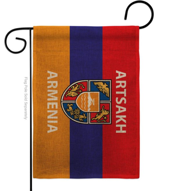 Artsakh Armenia - Support Inspirational Vertical Impressions Decorative Flags HG170157 Made In USA - Image 12