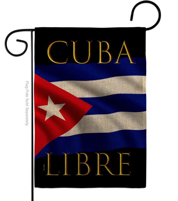 Cuba Libre - Support Inspirational Vertical Impressions Decorative Flags HG170217 Made In USA - Image 13