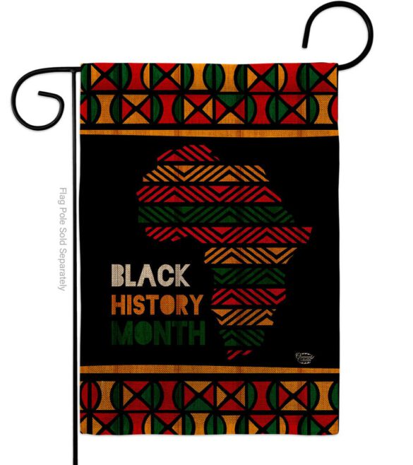Afro-Americans History Month - Support Inspirational Vertical Impressions Decorative Flags HG192426 Made In USA - Image 12