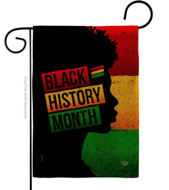 African History Month - Support Inspirational Vertical Impressions Decorative Flags HG192430 Made In USA - Image 12