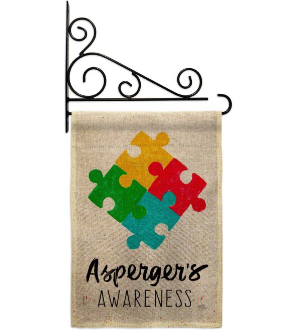 Asperger's Awarness - Support Inspirational Vertical Impressions Decorative Flags HG115213 Made In USA - Image 19