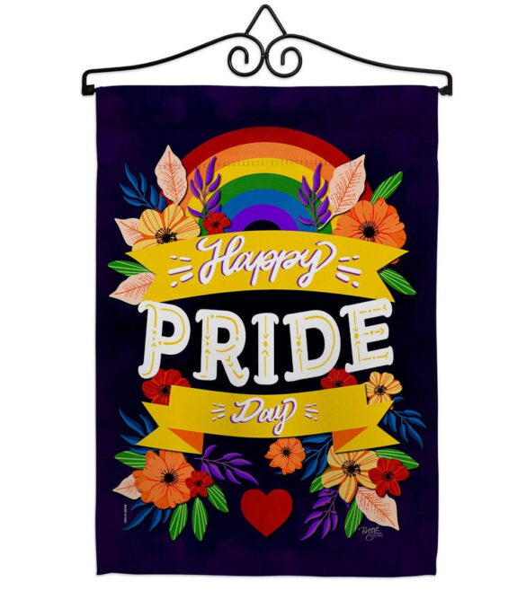 Happy Pride Day - Support Inspirational Vertical Impressions Decorative Flags HG115218 Made In USA - Image 7