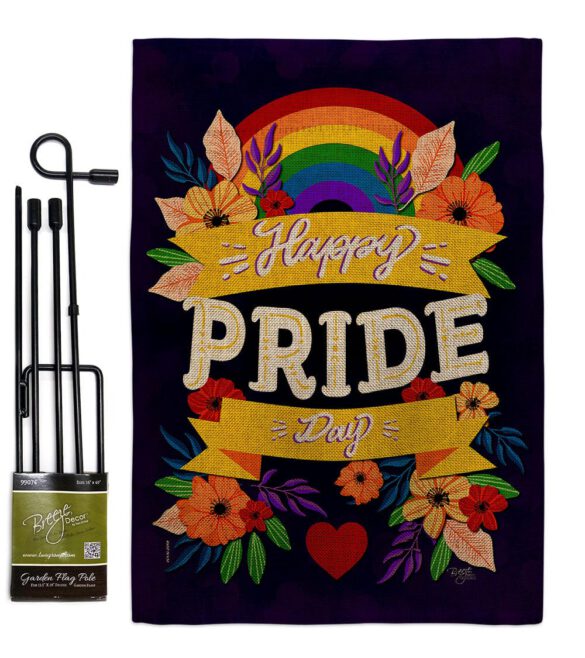 Happy Pride Day - Support Inspirational Vertical Impressions Decorative Flags HG115218 Made In USA - Image 14