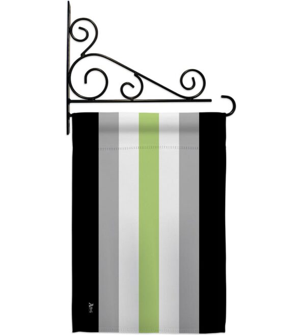 Agender Pride - Support Inspirational Vertical Impressions Decorative Flags HG148001 Made In USA - Image 12