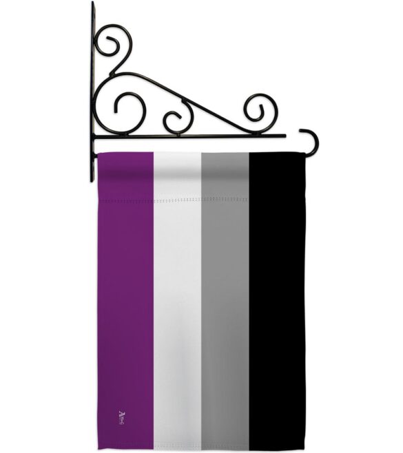 Asexua - Support Inspirational Vertical Impressions Decorative Flags HG148002 Made In USA - Image 12