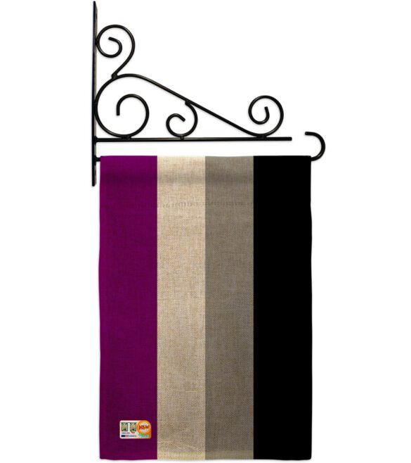 Asexua - Support Inspirational Vertical Impressions Decorative Flags HG148002 Made In USA - Image 13