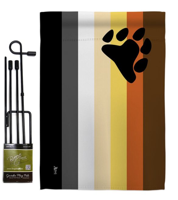 Bear Brotherhood - Support Inspirational Vertical Impressions Decorative Flags HG148004 Made In USA - Image 4
