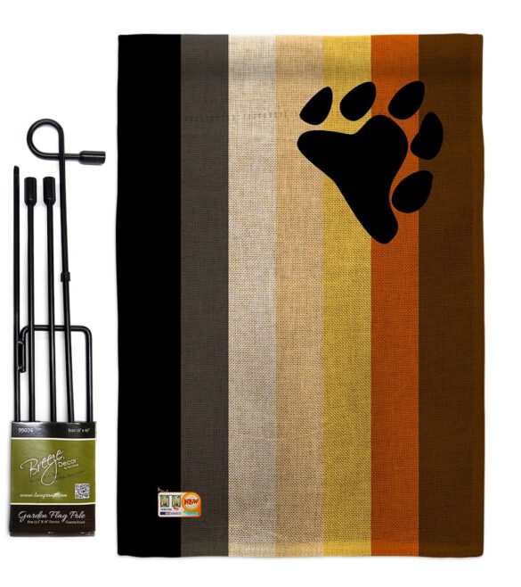 Bear Brotherhood - Support Inspirational Vertical Impressions Decorative Flags HG148004 Made In USA - Image 9