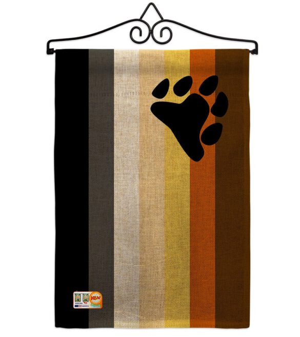 Bear Brotherhood - Support Inspirational Vertical Impressions Decorative Flags HG148004 Made In USA - Image 10