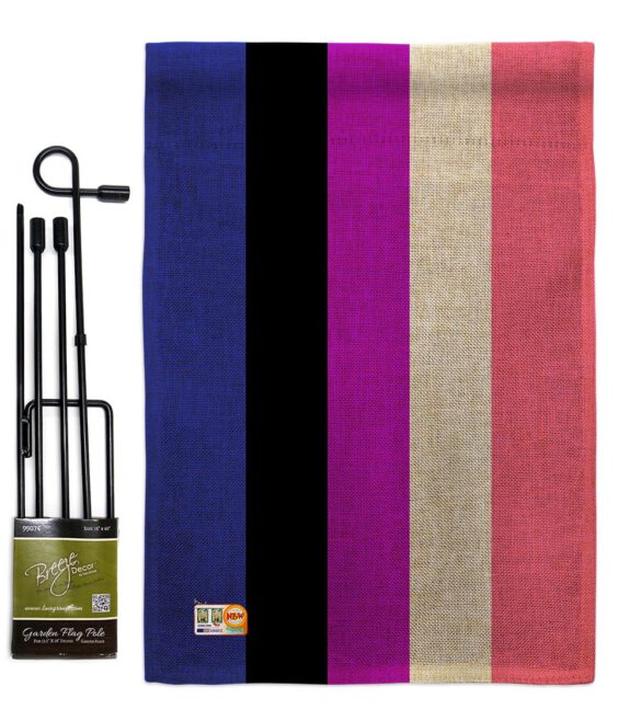 Genderfluidity Pride - Support Inspirational Vertical Impressions Decorative Flags HG148008 Made In USA - Image 9