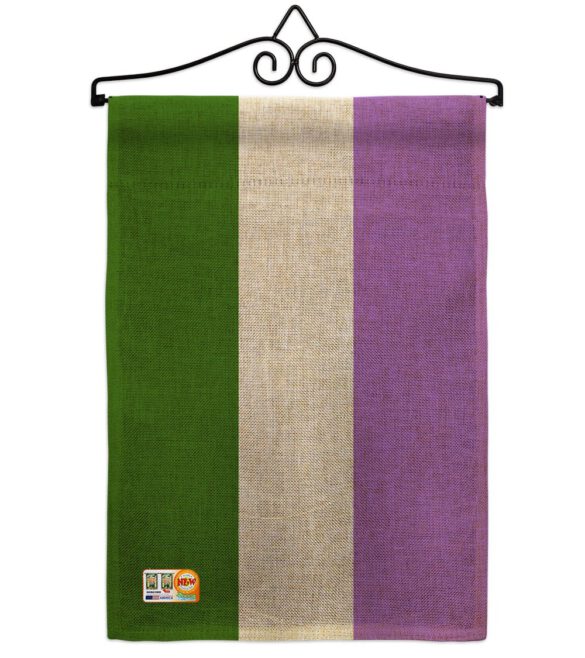 Genderqueer pride - Support Inspirational Vertical Impressions Decorative Flags HG148009 Made In USA - Image 10