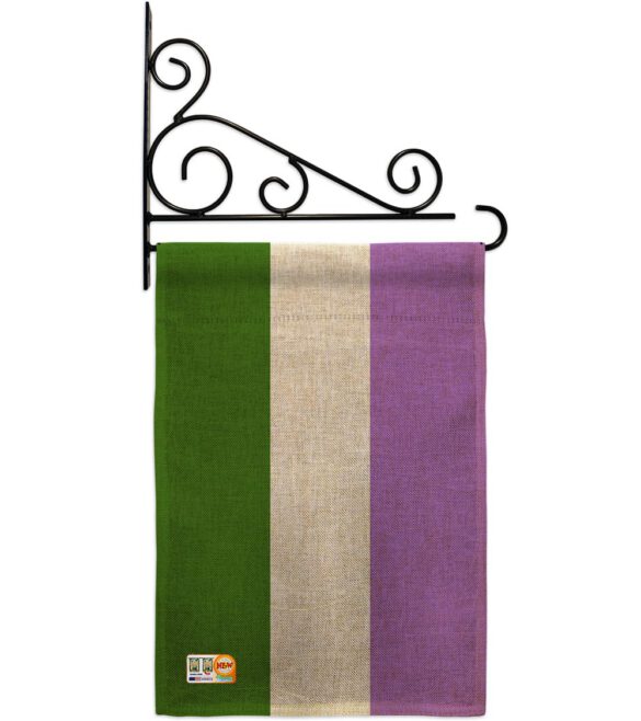 Genderqueer pride - Support Inspirational Vertical Impressions Decorative Flags HG148009 Made In USA - Image 12