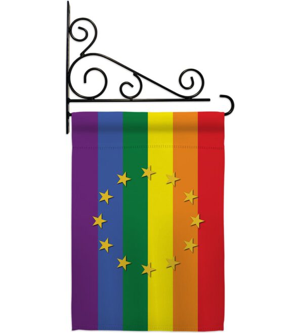 European Union Pride - Support Inspirational Vertical Impressions Decorative Flags HG148671 Made In USA - Image 8