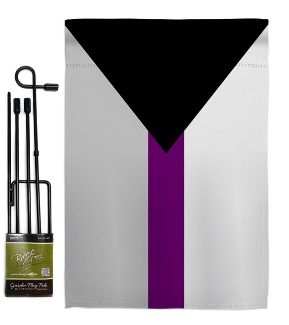 Demisexual - Support Inspirational Vertical Impressions Decorative Flags HG148677 Made In USA - Image 4