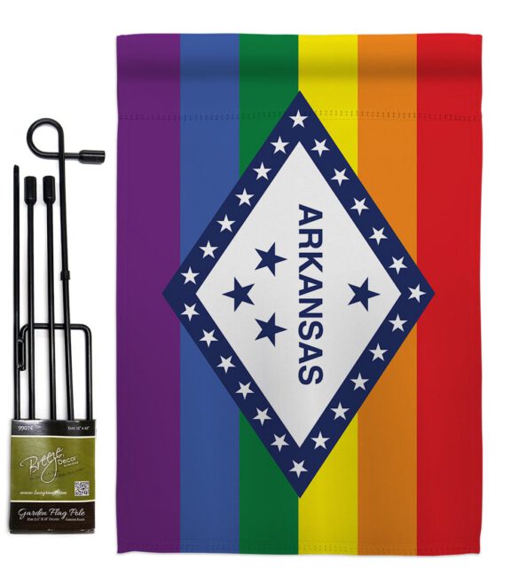 Arkansas Pride - Support Inspirational Vertical Impressions Decorative Flags HG148679 Made In USA - Image 5