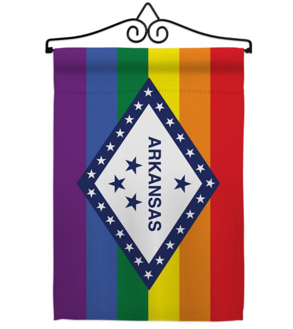 Arkansas Pride - Support Inspirational Vertical Impressions Decorative Flags HG148679 Made In USA - Image 8