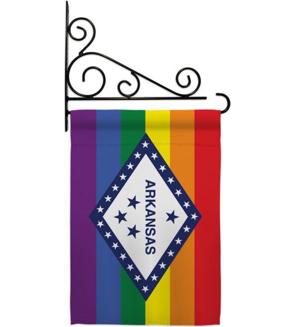 Arkansas Pride - Support Inspirational Vertical Impressions Decorative Flags HG148679 Made In USA - Image 9