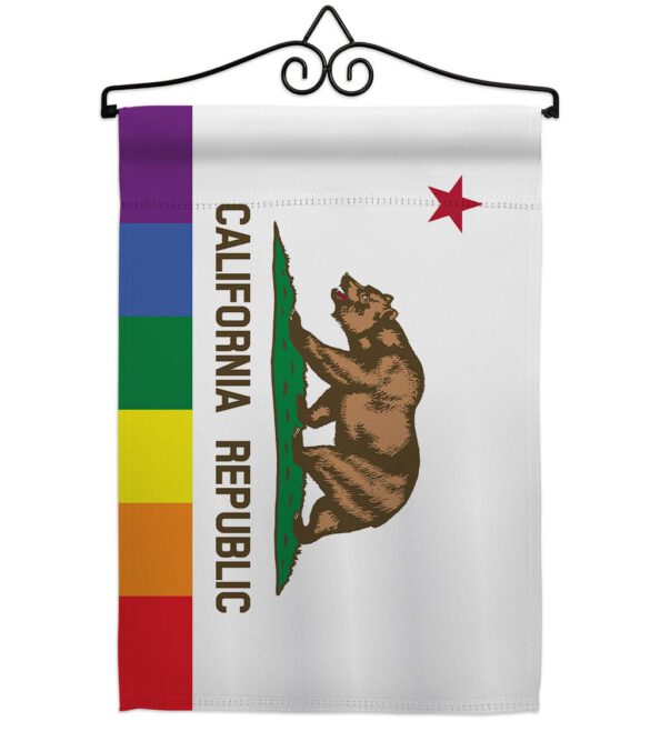 California Republic Pride - Support Inspirational Vertical Impressions Decorative Flags HG148680 Made In USA - Image 7