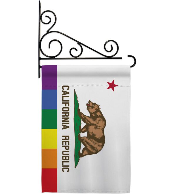 California Republic Pride - Support Inspirational Vertical Impressions Decorative Flags HG148680 Made In USA - Image 8