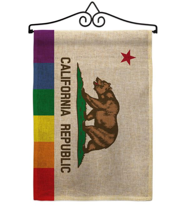 California Republic Pride - Support Inspirational Vertical Impressions Decorative Flags HG148680 Made In USA - Image 13