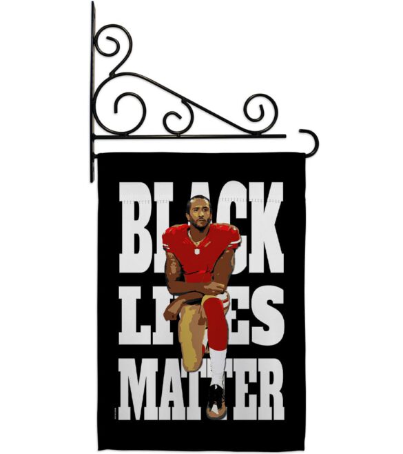 Black Lives Anti Racism - Support Inspirational Vertical Impressions Decorative Flags HG170015 Made In USA - Image 8