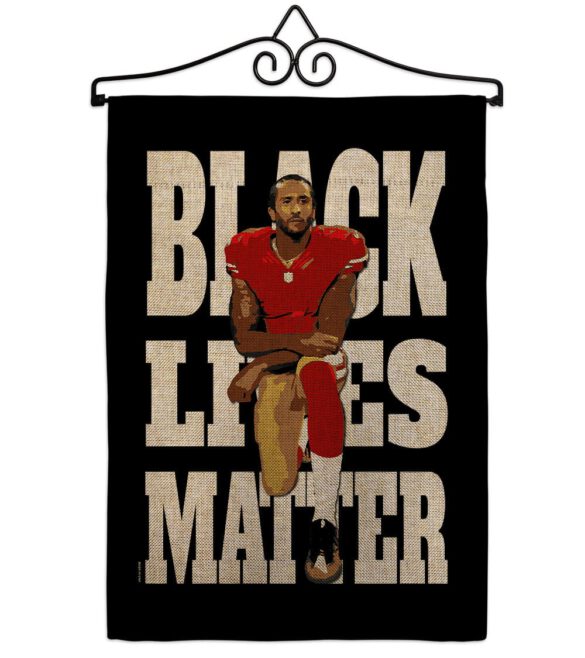 Black Lives Anti Racism - Support Inspirational Vertical Impressions Decorative Flags HG170015 Made In USA - Image 13