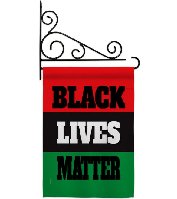 Black Lives Awareness - Support Inspirational Vertical Impressions Decorative Flags HG170020 Made In USA - Image 8