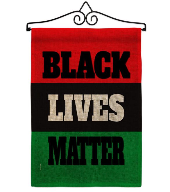 Black Lives Awareness - Support Inspirational Vertical Impressions Decorative Flags HG170020 Made In USA - Image 13