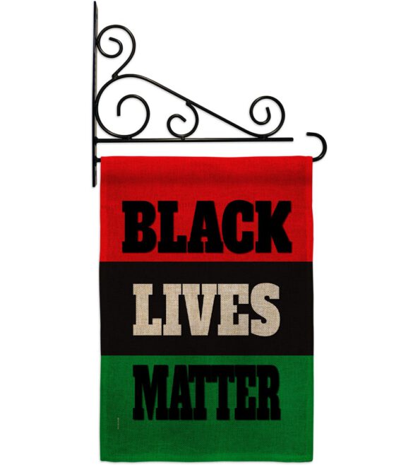 Black Lives Awareness - Support Inspirational Vertical Impressions Decorative Flags HG170020 Made In USA - Image 14
