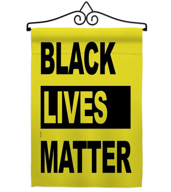 Black Lives Movement - Support Inspirational Vertical Impressions Decorative Flags HG170049 Made In USA - Image 7