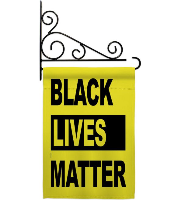 Black Lives Movement - Support Inspirational Vertical Impressions Decorative Flags HG170049 Made In USA - Image 8