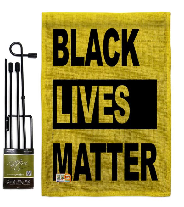 Black Lives Movement - Support Inspirational Vertical Impressions Decorative Flags HG170049 Made In USA - Image 12