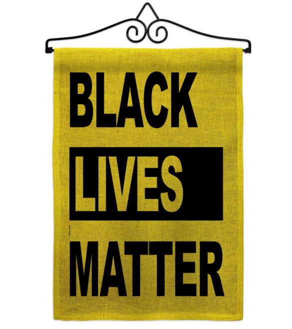 Black Lives Movement - Support Inspirational Vertical Impressions Decorative Flags HG170049 Made In USA - Image 13